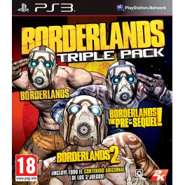 Borderlans Triple Pack - PS3