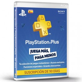 Tarjeta prepago PlayStation Plus 90 días (P