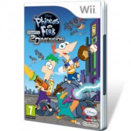 PHINEAS & FERB LA SEGUNDA DIMENSION-WII