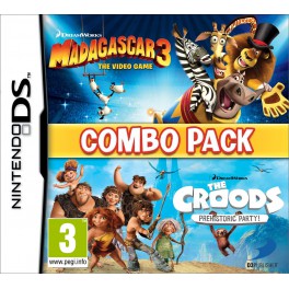 Madagascar 3 & Croods Combo Pack - NDS