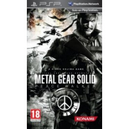 Metal Gear Solid Peace Walker - PSP