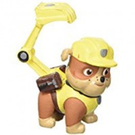 PAW PATROL - Figura Rubble 7 cm (Comansi 99878)