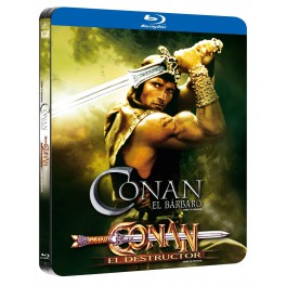 Pack conan 1+2&nbsp; black metal edition blu-r