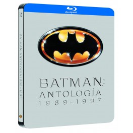 Pack batman 1989-97 black metal edition blu-ray