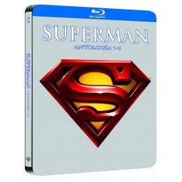 Pack Superman I-Iv Black Metal Edition Blu-Ray [Bl