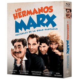 Hermanos marx (pack 5 peliculas) (bd)