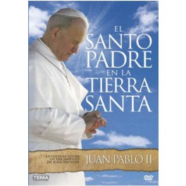 Santo padre en la tierra santa