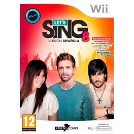 Lets Sing 8 Versión Española con 2 m