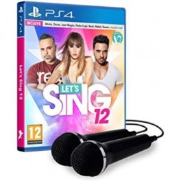 Lets Sing 12 Version Española + 2 Mics - PS