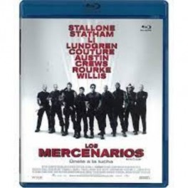 Los Mercenarios (Blu-Ray) "Carátula fo