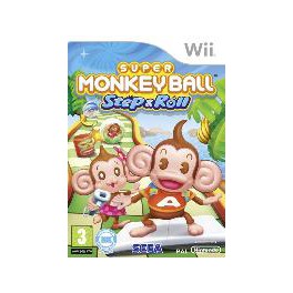 Super Monkey Wall Wii Step & Roll - Wii