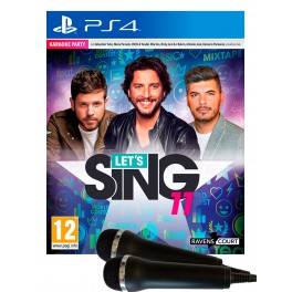 Lets Sing 11 Española + 2 Micros - PS4