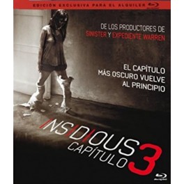 Insidious 3 Blu-Ray [Blu-ray] "Edición