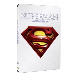 Superman I+Ii+Iii+Iv - Edicion 4 Discos Steelbook