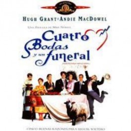 CUATRO BODAS Y UN FUNERAL DVD