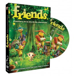 Friends: Aventura en la isla de los monstruos (DVD