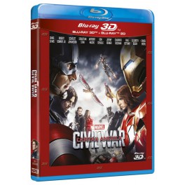 Capitán América: Civil War (3D + BD)