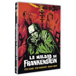 La maldad de Frankenstein (DVD)